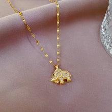 Load image into Gallery viewer, Lovely Leo’s 3D Elephant Necklaces
