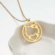 Load image into Gallery viewer, Lovely Leo’s Hello Kitty “I Heart You” Necklace