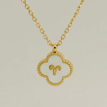 Load image into Gallery viewer, Lovely Zodiac Clover Necklace