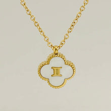 Load image into Gallery viewer, Lovely Zodiac Clover Necklace