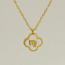 Load image into Gallery viewer, Lovely Zodiac Clover Necklace