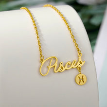 Load image into Gallery viewer, Lovely Leo’s Zodiac Charm Necklace