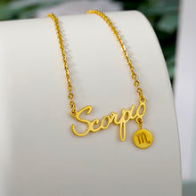 Load image into Gallery viewer, Lovely Leo’s Zodiac Charm Necklace
