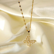 Load image into Gallery viewer, Lovely Leo’s Butterfly in Flight Necklace