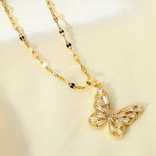Load image into Gallery viewer, Lovely Leo’s Butterfly in Flight Necklace