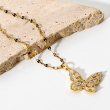 Load image into Gallery viewer, Lovely Leo’s Butterfly in Flight Necklace