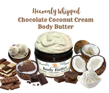 Load image into Gallery viewer, Chocolate Coconut Cream Heavenly Whipped Body Butter