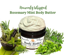 Load image into Gallery viewer, Rosemary Mint Heavenly Whipped Body Butter