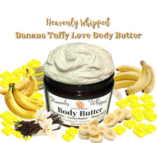 Load image into Gallery viewer, Banana Taffy Love Heavenly Whipped Body Butter