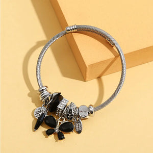 Crystal Butterfly ChicCharm Bangles