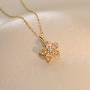 Lovely Leo’s Flower in the Breeze Necklace