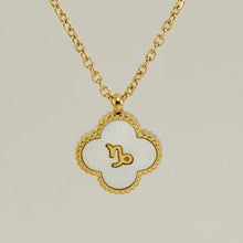 Load image into Gallery viewer, Lovely Zodiac Clover Necklace
