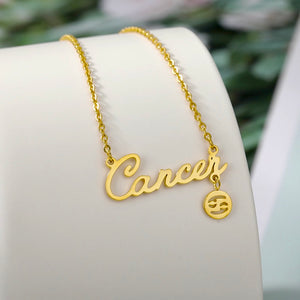 Lovely Leo’s Zodiac Charm Necklace