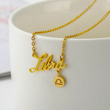 Load image into Gallery viewer, Lovely Leo’s Zodiac Charm Necklace
