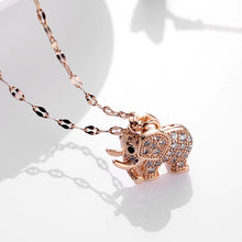 Load image into Gallery viewer, Lovely Leo’s 3D Elephant Necklaces

