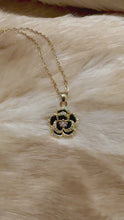 Load and play video in Gallery viewer, Lovely Leo’s Black Rose Necklace
