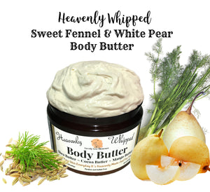 Sweet Fennel and White Pear Heavenly Whipped Body Butter