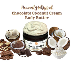 Chocolate Coconut Cream Heavenly Whipped Body Butter