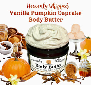 Vanilla Pumpkin Cupcake Heavenly Whipped Body Butter