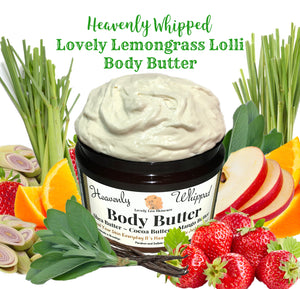 Lovely Lemongrass Lolli Heavenly Whipped Body Butter