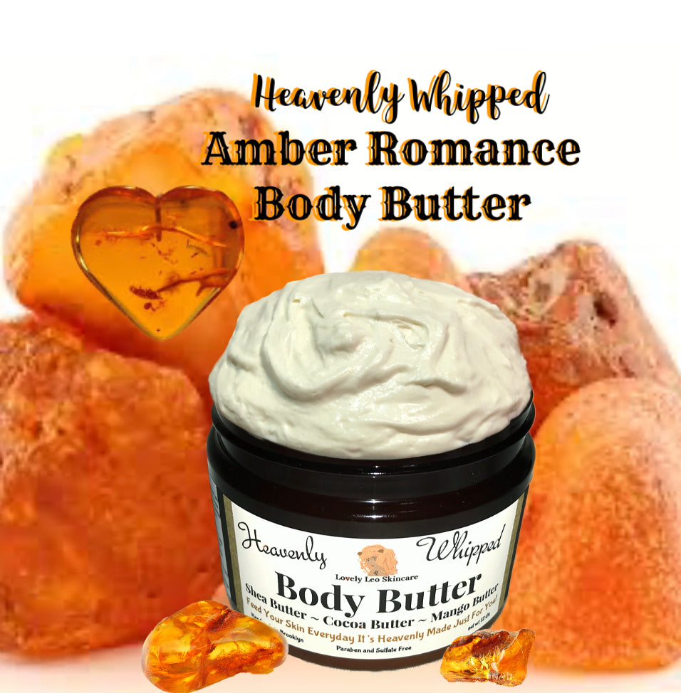 Amber Romance Heavenly Whipped Body Butter – Lovely Leo Skincare