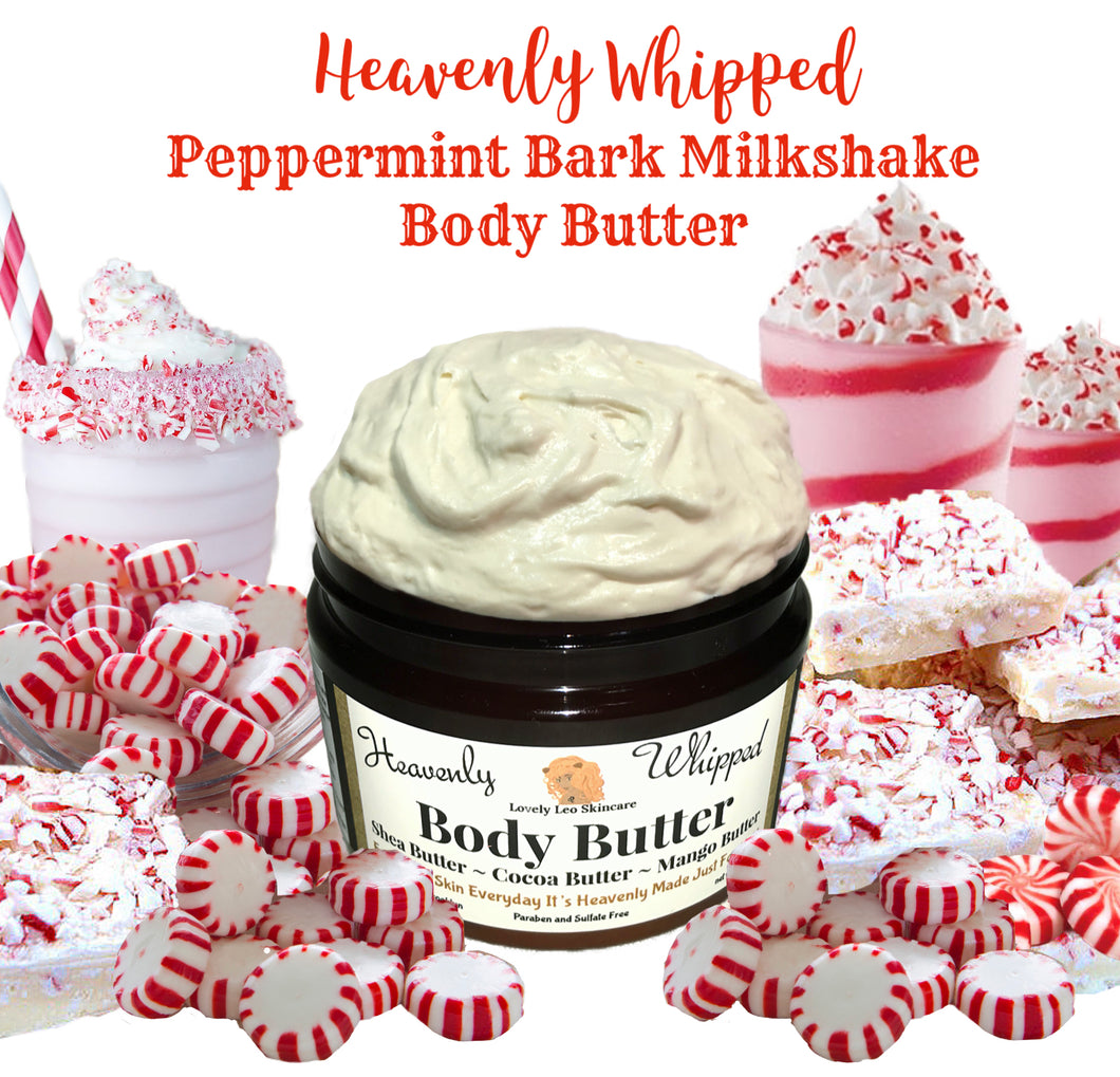 Peppermint Bark Milkshake Heavenly Whipped Body Butter