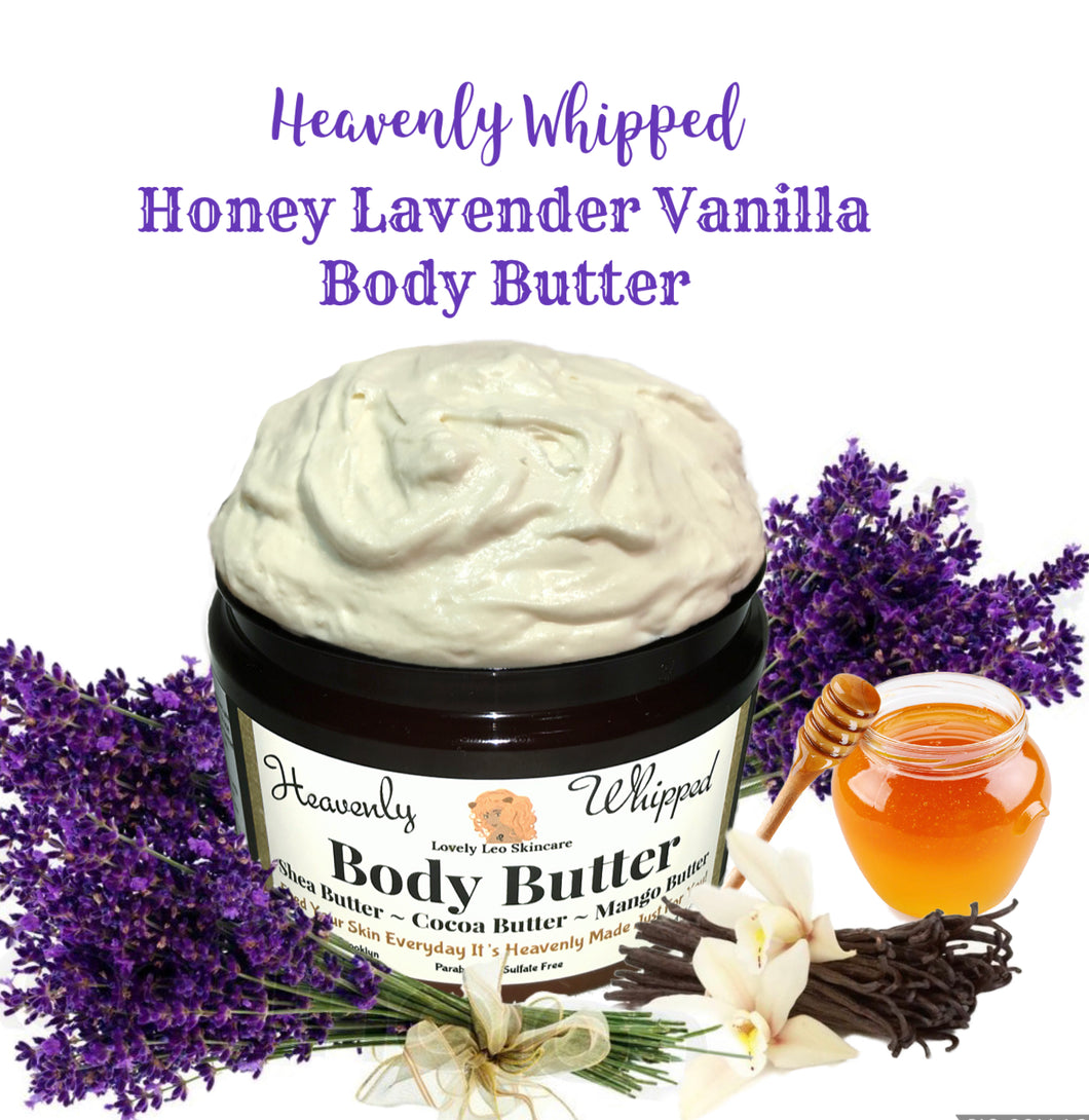 Honey Lavender Vanilla Heavenly Whipped Body Butter