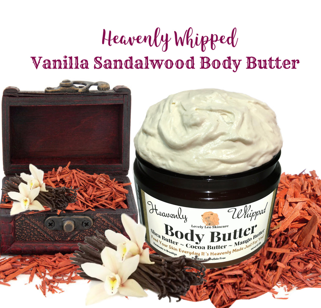 Vanilla Sandalwood Heavenly Whipped Body Butter